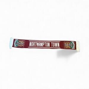 Northampton Town FC English Football Winter Scarf Accessory Brand New Gorp Core